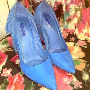 Topshop Fringe Pumps